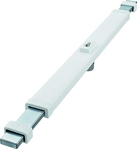 Abus Panzerriegel PR2800 | Farbe: weiss | für Türblattbreite (mm): 980-1200