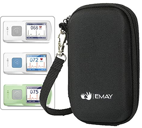 EMAY - Custodia rigida per EMAY EKG portatile (solo custodia)