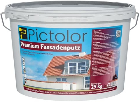 Pictolor Premium-Fassadenputz 25kg Körnung: 3mm