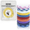 INCENS Pulsera Repelente de Mosquitos 10 Pack, Pulseras de Cuero Ajustables Sin Deet con Ingredientes Naturales para Adultos y Niños, Envuelta Individualmente, Protección Contra Insectos de 350 Horas