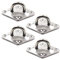 SeeRaphee Anclaje para montaje en pared de techo Ancla resistente Acero inoxidable 304 5 mm 3/16 (4 Pezzi)