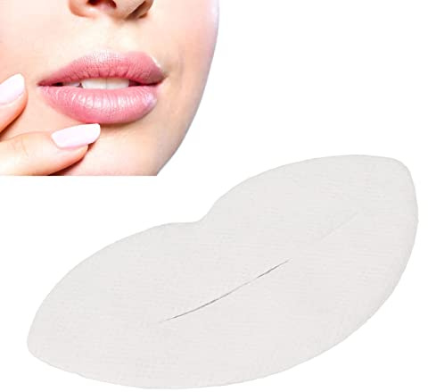 300 StüCk Lippenmasken Blatt Doppelschicht Presskante Feuchtigkeitsspendende Hautpflege DIY Einweg-Feuchtigkeitslippenmasken Papier Lippenpflege Pads