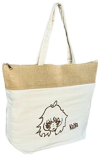 KEKA Bolsa termica playa mujer, adolescente y niña, Nevera de playa, bolsa termica botella 1,5 litros, portaalimentos, merienda y tambien para la compra