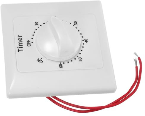 EXCEART Minuterie à Compte à Rebours Pour Prise De Contrôle Automatique Des Appareils Électroménagers Et Pompes à Eau