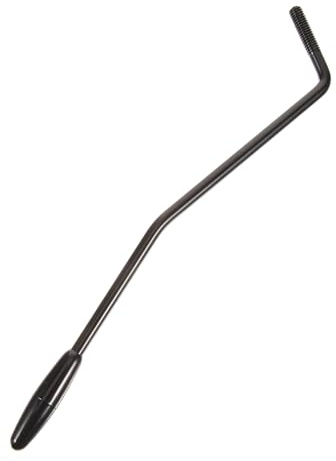 TOVINANNA Brazo y Punta de Plástico Negro para Guitarra Eléctrica Metálico de Trémolo Rosca de 6mm Compatible para Performance en Escenarios