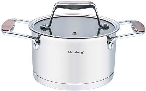 Klausberg gryta med lock 18/10 rostfritt stål induktion !