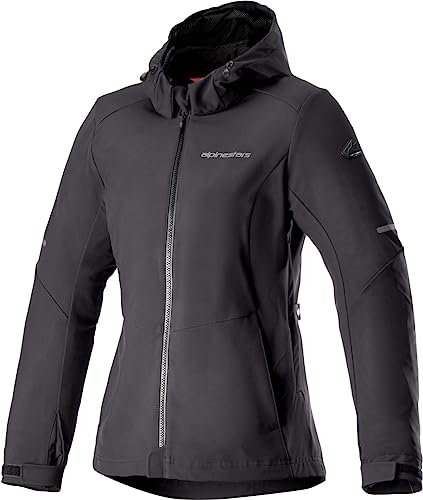 Alpinestars Stella Neo wasserdichte Damen Motorrad Textiljacke (Black,M)