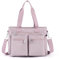 YALIZHNA Borsa Tote da Donna in Nylon Resistente all'Acqua, Multi Crossbody, Lilla