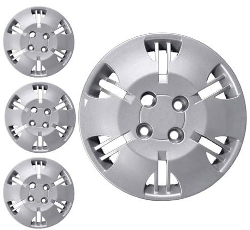 SERIE 4 BORCHIE - 4 COPRICERCHI COPPE RUOTA 13 PER FIAT PANDA DAL 2003->