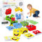 face Changing Magic Cube, Montessori Puzzle Bausteine Holz Spiel, Geschichtenwürfel,3D Puzzle Face-Changing Magic Cube Set für Jungen und Mädchen für 3 4 5 6 7 Kinder Gift