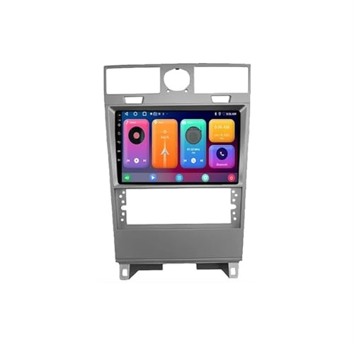 Android 15 Car Radio 2 Din Stereo with Carplay&Android Auto/BT/WiFi for Lincoln Navigator 2003-2009 GPS Navigation 9'' Multimedia Video Player FM Reverse Camera(1G+32G)