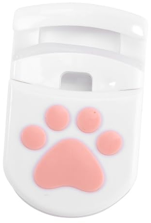 HONMEET Piegaciglia senza Impugnatura Portatile Ciglia Donna per Antiscivolo Struttura in Metallo e Silicone, Pratica e Sicura Danneggiare per Uso Personale e Professionale