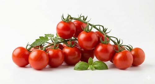Semi Pomodorino Ciliegia Nano 6g | Semi di Pomodoro Compatto ad Alta Germinazione | Ideali per Vaso, Balcone e Orto | Varietà Nana Produttiva Facile da Coltivare