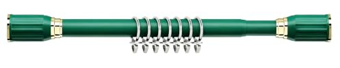 Barra Ducha Extensible con Anillas Deslizantes Ajustables de 60 a 420 cm
