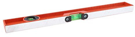 Tubayia Professionelle Magnetische Wasserwaage 400mm Magnetwasserwaage für Schreiner