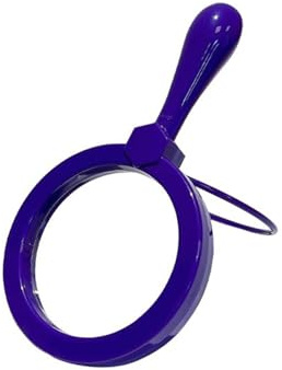 LLTCMAOYI Montessori Gafas de lupa para niños, observación de la naturaleza, accesorios de exploración científica, morado