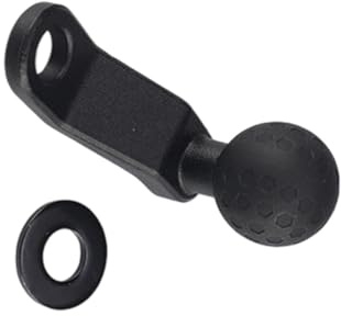 Kfwfuaee Adattatore per telefono rapido da 25 mm, per biciclette, scooter, smartphone, guida, testa sferica, adattatore per telefono