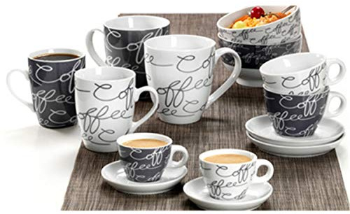 Ritzenhoff Breker JumboKaffeetasse ´CORNELLO GREY´, 0, 6 l
