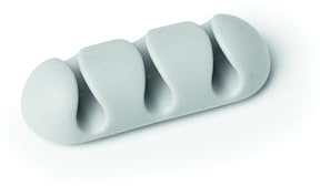 Durable Kabel Clips Cavoline Clip 3 (selbstklebend, für 3 Kabel), 2 Stück, grau, 503910