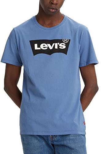 Levi's Graphic Crewneck Tee T-shirt, Sunset Blue, XXS Uomo