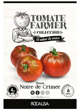 Semillas hortícolas colección Tomate Farmer Rocalba - Tomate Noire de Crimée