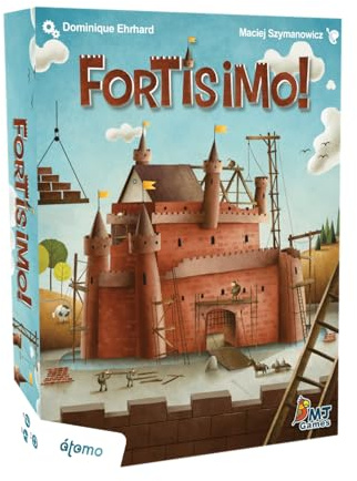 Atomo Games FORTÍSIMO. Juego Familiar para Construir tu Castillo