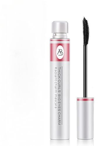 Black Mascara with Comb Brush, Waterproof Mascara for Upper and Lower Eyelashes, Lengthening, Volumizing, Smooth and curled, Long Lasting and No-Clump, Beginner-Friendly, Smudge-Proof