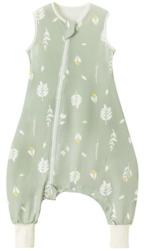 Nivolltha Baby Sleeping Bag with Feet 0.5 TOG Cotton Foliage L