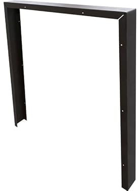Adam Helios Inset Fire Spacer in Charcoal