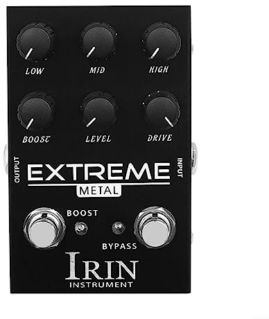 Guitar Effect Pedal,Irin Overdrive Distortion Ten Segment Eq Effect Device Overdrive Pedal For Electric Guitar(A)