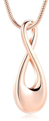 VCCWYQK Collar de urna con forma de corazón y mariposa, para cenizas, cremación, colgante de acero inoxidable, regalo para humanos y mascotas, Acero inoxidable, No es una piedra preciosa