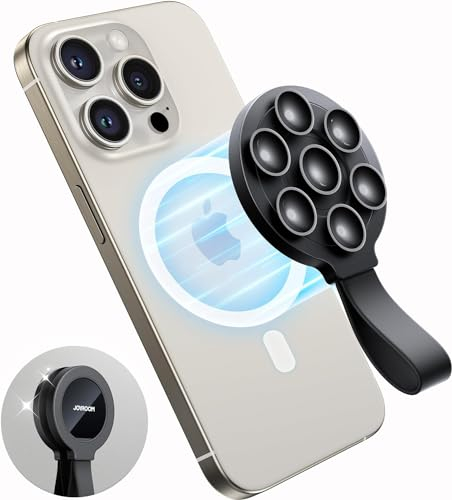 Magsafe Soporte iPhone Coche con Ventosa para Teléfono y Espejo, Compatible con iPhone 15/14/13, TikTok Creator|Vídeos|Selfies