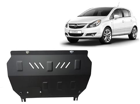 Scut Protection Protección metálica bajo el motor compatible con Opel Corsa D - (2006-2014)