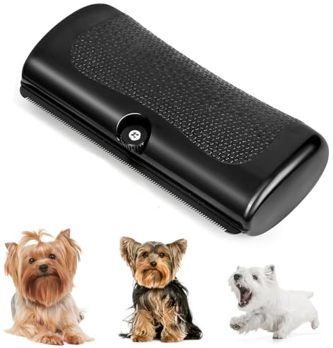 Fellwunder Bürste, 2025 Fellwunder Bürste Hund, Deshedding-Brush Mit Komfortgriff, Pfotenstern Brush Für Hunde & Katzen,Hundebürste Unterwolle,Pet Hair Removal Brushes