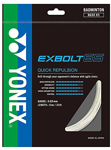 Yonex Exbolt 65 - Set di Corde da Badminton