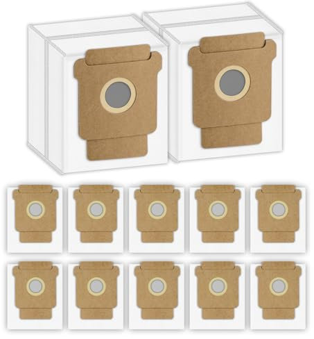 (12 Pezzi) Max 705 Vac Sacchetti Di Ricambio Per iRobot Roomba 104, 105 Vac, 105 Combo, Plus 405 Combo, Plus 505 Combo, Max 705 Vac, Vacuum 2 Essential Q0520 Sacchetti Per Vuoto, Accessori