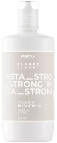 Indola Blonde Expert Insta Strong Tratamiento | 750 ml | Repara y fortalece el cabello rubio dañado | Cabellos rubios y decolorados