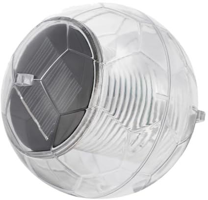 MINAOLULUS Luz Solar Flotante para Piscina LED Multicolor Fútbol, Pequeña y Resistente al Agua, Decoración para Estanques y Fiestas al Aire Libre, Iluminación Solar para Jardín Acuático