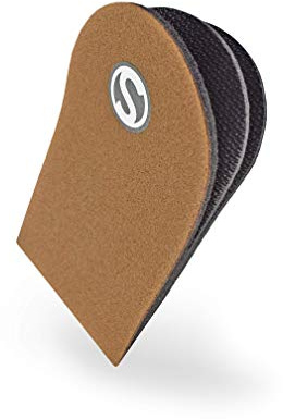 SoleAid Adjust-A-Heel | USA Made Height Adjustable Heel Lift for Uneven Legs and Gait Discrepancy, Heel Cushion Shoe Insert for Achilles Tendonitis Relief, Single Pack (Small: Men 3-7 / Women 5-10)