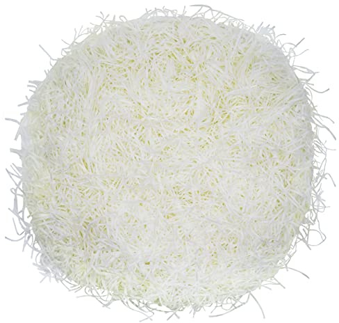 Mamiddle Paglia per Cesti Decorativa 100g Raffia per Riempimento Regali Filler per Cestini Scatola Regalo e Decorazioni Materiale per Party Matrimoni Natale (Beige)