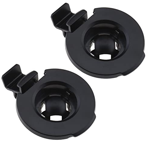 ECSiNG 2 Stück GPS Halterung Cradle Mount Ersatz Kompatibel mit Garmin Nuvi 42 42LM 44 44LM 52 52LM 54 54LM 55 55LM 55LMT GPS Cradle Bracket Clip Mount