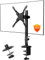 PUTORSEN Monitor Halterung 1 Monitor für 13-35 Zoll Bildschirme, Neigung und Drehbar Monitor Arm, Monitor Stand,10kg pro Arm, VESA 75x75 to 200x200mm