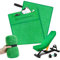 Migliore Wear Fitness Handtuch | 120x50 cm Sport Handtuch mit Reißverschlusstasche | Anti-Rutsch Schnelltrocknend Sporthandtuch Fitnessstudio für Gym Training
