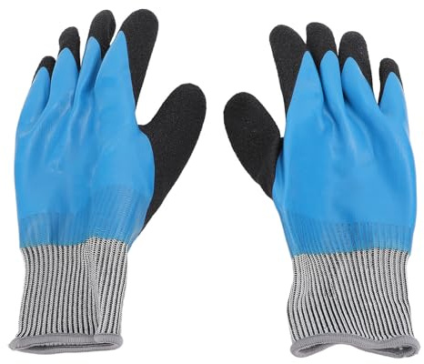 Guantes Aislados para Electricista, Protección de Seguridad de 380 V a 1000 V, Guantes de Trabajo de Goma Resistentes Al Voltaje, Guantes Aislantes Ignífugos para Protección y