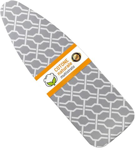 Stiro Hero - Copriasse Da Stiro Universale, Imbottito, Regolabile e Cuciture Rinforzate, In Cotone