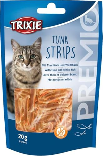 TRIXIE 42746 Premio Tuna Strips, 20 g, 1 Stück (5er Pack)