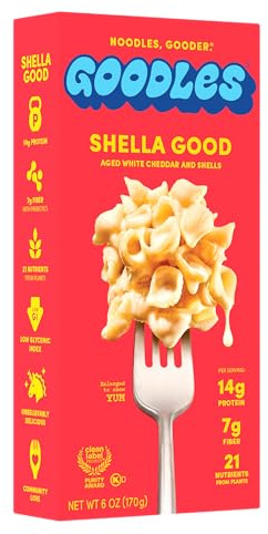 Goodles Shella Good Aged White Cheddar Protein Mac & Cheese 6.0OZ