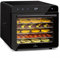 Klarstein Food Dehydrator, Food Dryer for Vegetables, Herbs, and Meats, 700W Dry Fruit Dehydrator with 6 Metal Grid Trays, Metal Beef Jerky Machine Oven, 24H Timer Function, Digital Touch Display
