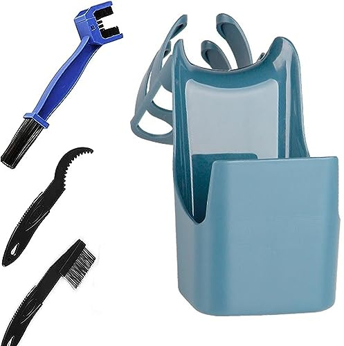 MEZOKUCEL Set di Strumenti per la Pulizia della Catena della Moto Bicicletta, Spazzola per la Pulizia della Catena, Kit Pulizia Catena Moto Enduro, Catena per Bici Motociclette
