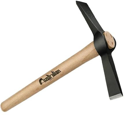 La zappa Martellina Malepeggio con manico lungo 37 cm realizzato in legno (400 gr)